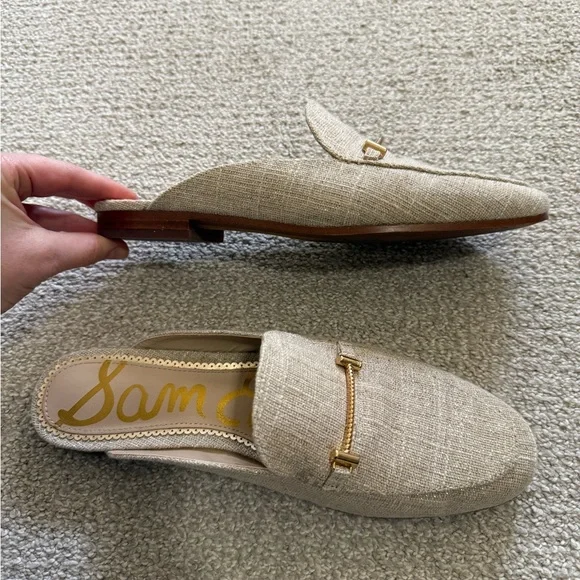 Sam Edelman Linnie Bit Mule with Gold Accent - worn once - Picture 2 of 9